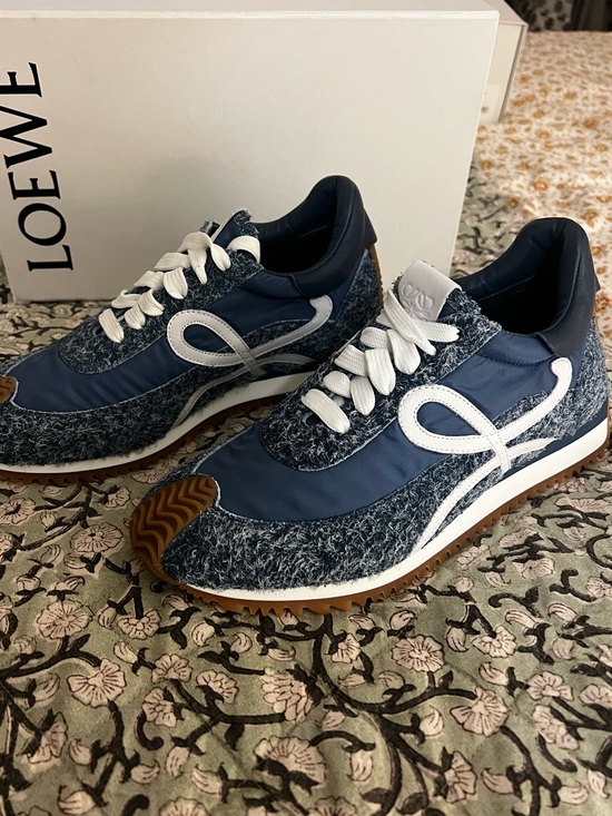 Loewe Shoes - Loewe Sneakers Flo Runner
Shoes Running 40 Raw Denim